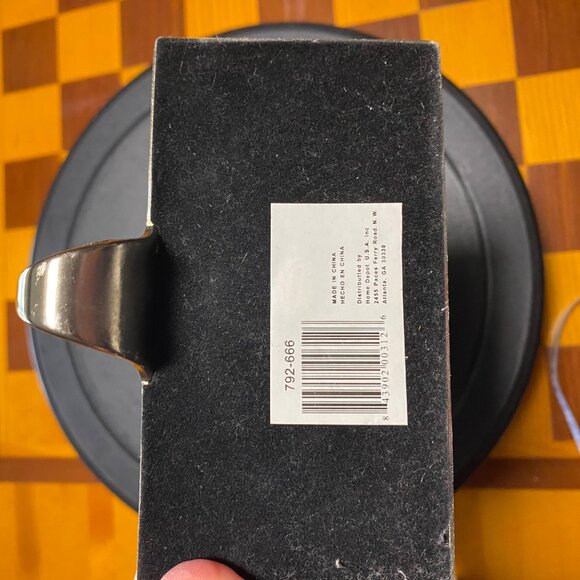 Silver Snowflake Stocking Holder With Blue Accents - Set 0f 2 - Picture 3 of 6